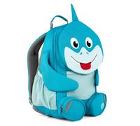 Affenzahn Mochila de jardín de infantes para niños de 3 a 5 años, 8 l, Tiburón-azul, talla única
