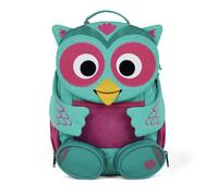 AFFENZAHN Mochila infantil Gran Amigo - Búho turquesa