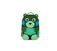 Affenzahn Mochila Infantil Unisex con Oso Creativo (1 Unidad), Oso Creativo - Verde, Talla única, Rucksack