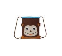 Affenzahn Mochila Saco Mono, Bolsa De Gimnasia Para Niños, Unisex Marrón, Talla Única