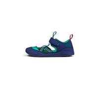 Affenzahn Sandalia Vegan Breezy con cierre de velcro, puntera antideslizante, flexible, ligera, para verano, talla 21-32, Pulpo Azul, 30 EU