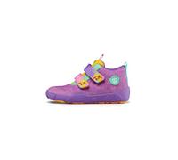 Affenzahn Zapatos descalzos de cuero para niños y niñas, Creativo Lavanda Tucán, 24 EU