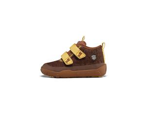 AFFENZAHN Zapatillas descalzas para niños - Sneaker KNIT HAPPY Tiger marrón | 32