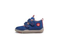 Affenzahn Zapatillas de entretiempo Knit Happy impermeables, transpirables, veganas, con forro frío, cierres de y suela antideslizante, talla 21-32, Ballena Azul, 30 EU
