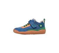 Affenzahn Zapatillas veganas Cheerly con cierre de , transpirables, ligeras, flexibles, tallas 21-35, Ave Del Paraíso Azul, 31 EU