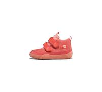 Affenzahn - Zapato bajo textil Happy zapatos veganos con Scratch, antideslizantes, flexibles, reflectantes y ultraligeros, talla 21-32, Pony Coral, 33 EU