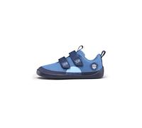AFFENZAHN Zapatillas deportivas descalzas para niños COTTON LUCKY Bär azul | 25