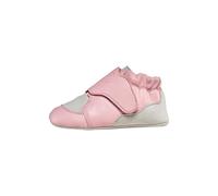 Affenzahn Zapatos de piel para bebés Crawly para niñas y niños, cierre de velcro, suaves, flexibles, antideslizantes, para aprender a andar, Koala Pink, 20/21 EU
