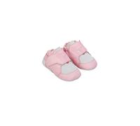 Affenzahn Zapatos de piel para bebés Crawly para niñas y niños, cierre de velcro, suaves, flexibles, antideslizantes, para aprender a andar, Koala Pink, 20/21 EU