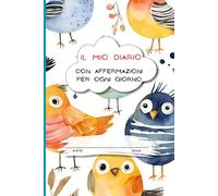 Affermazioni positive e attività di consapevolezza, quaderno di esercizi per la pratica della scrittura per bambini dai 6 ai 10 anni per sviluppare ... 66 pagine e copertina colorata e divertente.