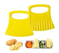 Affettatrice Per Taglierina Increspata, Taglierinaq Ondulata, Ondulaeta,Affettatriwce | 2x Utenswili Tagliare Il Sapone Di Patate, Utensili Multifunzionali Tagli
