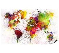 Affiche carte du monde, 60 x 40 cm - Made in France