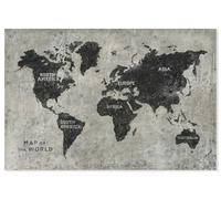 Affiche Carte du monde punky