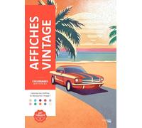 Affiches Vintage: Colorie les chiffres et découvre l'image