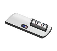 Affilacoltelli - Affilacoltelli Manuale, Pietra Per Affilare A 3 Fasi Per Utensili Da Taglio | Automatica Ricaricabile USB Perr Coltelli | Perr Lucidare Rasoio Cucina Giardino Anziani A