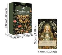 Affirmation Cards - 50-Sheet Motivational Illustrated Self Cares Deck | Daily Affirmation Cards for Women, Friends, Sister, Daughter, Wife, Coworker, Birthday, Christmas, Motivation, Adult Gift