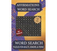 Affirmation Word Search Puzzle: Find the words and have a fun time!