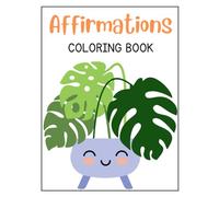 Affirmations Coloring Book - Plants