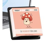 Affirmationskalender | 10,8 Cm Tischkalender | Stehkalender Für Relax Kompakte Stilvolle Dekoration Schreibtisch Für Kollegen Studenten Motivation Täglich Büro Zuhause