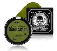 Afflano Bruja Verde Cuerpo Pintura, Profesional Semi-Mate Green Face Paint, No Tóxico Kit De Pintura De La Cara Para Halloween Sfx Cosplay, Grinch Joker Zombie Monstruo Disfraz y Etapa De Maquillaje