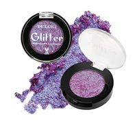 Afflano Sombra de ojo Duo Chrome Lila Metálica, Multichrome Purple Eyeshadow, Alta Pigmentación Eléctrica Lila Tonos Brillo Violeta Camaleón para Mujeres y Niñas Maquillaje de Ojos