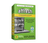 Affresh Limpiador de lavavajillas, compatible con todos los modelos, 6 pastillas