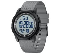 Affute Digital Watches Men & Women Sports 5ATM Swimming Waterproof Watch, Ultra-Thin Wide-Angle Display Rubber Strap Wrist Watch for Boys Girls