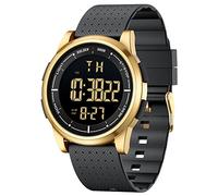 Affute Digital Watches Men & Women Sports 5ATM Swimming Waterproof Watch, Ultra-Thin Wide-Angle Display Rubber Strap Wrist Watch for Boys Girls