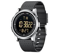 Affute Digital Watches Men & Women Sports 5ATM Swimming Waterproof Watch, Ultra-Thin Wide-Angle Display Rubber Strap Wrist Watch for Boys Girls…