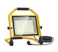 AffyBulb LED Foco de Construcción con 16500 Lumen, Cable 16FT, 6500k, Impermeable, Soporte Ajustable Ideal para Talleres Interiores y Exteriores, Garajes y obras de Construcción (150W)
