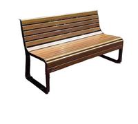 AFGFGHES Banco De Parque Banco Al Aire Libre De La Calle Comercial del Cuadrado De La Comunidad De La Aleación De Aluminio Bancos De Patio