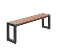 AFGFGHES Banco De Parque Banco Simple Al Aire Libre, Mesa Y Sillas De Comedor, Silla De Parque Sin Respaldo, Sillón Moderno Al Aire Libre for Jardín, Patio Y Patio Trasero Bancos De Patio