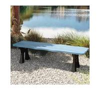 AFGFGHES Banco De Parque Silla De Parque, Banco De Descanso For Exteriores, Asiento De Aluminio Fundido For Patio Bancos De Patio(A 150CM)