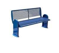 AFGFGHES Banco De Parque Silla De Parque, Silla De Exterior Larga, Taburete De Ocio, Jardín Cuadrado Doble, Banco De Jardín Escénico Comunitario Bancos De Patio(C 150CM)