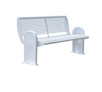 AFGFGHES Banco De Parque Silla De Parque, Silla De Exterior Larga, Taburete De Ocio, Jardín Cuadrado Doble, Banco De Jardín Escénico Comunitario Bancos De Patio(E 180CM)