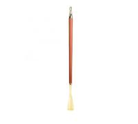 AFGFGHES Calzador de cabeza de caballo, levantador universal de cuerno de haya, mango largo, con mango de haya, cepillo para zapatos, herramienta elevadora de zapatos, cuerno de zapatos, mango largo