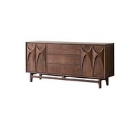 AFGFGHES Gabinete De Cocina Aparador de madera maciza de 180 cm, ideal for salón, cocina y restaurante. Armario Tipo Buffet(160 * 42 * 82cm)