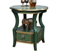 AFGFGHES Mesa auxiliar de sofá de esquina de madera maciza, mesa auxiliar simple para sala de estar, mesa de centro pequeña, mesa de teléfono, mesa de flores pequeñas, mesa auxiliar para sala de estar