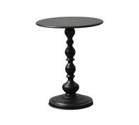 AFGFGHES Mesa auxiliar de sofá, estilo retro, de mediados de siglo, para sala de estar, sofá, mesa auxiliar para balcón, mesa auxiliar de hierro simple y de moda, pequeña mesa redonda para sala de