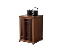 AFGFGHES Mesa Auxiliar para Sofá Mesa Auxiliar de Madera for sofá de Estilo Chino, Mueble for té móvil, Estante de Almacenamiento, Mesa esquinera Mesa Auxiliar para Sala De Estar