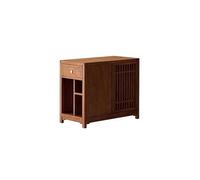 AFGFGHES Mesa Auxiliar para Sofá Mesa Auxiliar de sofá de Madera de Estilo Chino, Mueble for té, Mueble Lateral, Mesa de té pequeña for el hogar Mesa Auxiliar para Sala De Estar