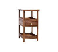 AFGFGHES Mesa Auxiliar para Sofá Mesa de Centro pequeña de Madera, Mesa Auxiliar pequeña de Estilo Chino for balcón, Mesa Auxiliar for sofá, Mesa esquinera Mesa Auxiliar para Sala De Estar