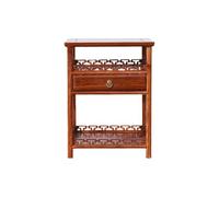 AFGFGHES Mesa Auxiliar para Sofá Mesa de Centro pequeña de Madera, Sala de Estar de Estilo Chino, Mesa Cuadrada pequeña, Mesa Auxiliar for sofá, Mesa esquinera Mesa Auxiliar para Sala De Estar