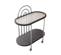AFGFGHES Mesa Auxiliar para Sofá Sala De Estar con Sofá Móvil Y Varios Estantes De Almacenamiento Sencillos, Mesa De Centro Pequeña En El Dormitorio Mesa Auxiliar para Sala De Estar
