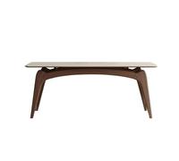 AFGFGHES Mesa De Comedor Mesa De Comedor De Madera Maciza De Pizarra For Apartamento Pequeño Y Sencillo, Mesa De Comedor Rectangular For Sala De Estar Y Hogar Moderna Mesa De Cocina