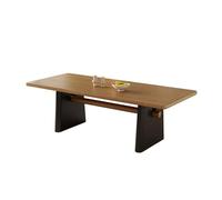 AFGFGHES Mesa De Comedor Mesa De Comedor De Madera Maciza For Sala De Estar, Mesa De Comedor De Madera Maciza For Restaurante, B&B, Mesa De Negociación Mesa De Cocina(B,S:140CMX70CMX75CM)