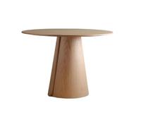 AFGFGHES Mesa De Comedor Mesa De Comedor Nórdica De Madera Maciza, Mesa con Patas Enrolladas Simples, Mesa De Comedor Redonda For Apartamento Pequeño For El Hogar Mesa De Cocina