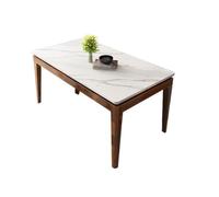 AFGFGHES Mesa De Comedor Mesa De Comedor Rectangular De Pizarra Simple For El Hogar, Mesa De Comedor De Madera Maciza For Sala De Estar, Mesa De Comedor For Restaurante Mesa De Cocina