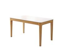 AFGFGHES Mesa De Comedor Mesa De Comedor Rectangular Simple, Mesa De Comedor De Pizarra De Madera Maciza, Mesa De Comedor For Sala De Estar Y Apartamento Pequeño For El Hogar Mesa De Cocina