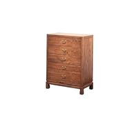 AFGFGHES Mesitas De Noche Chinese Style Bedroom Bedside Table Five Drawers Wooden Chest of Drawers Living Room Drawer Cabinet Storage Cabinet Muebles De Dormitorio